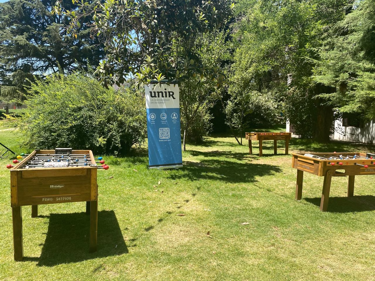Juegos en el jardín